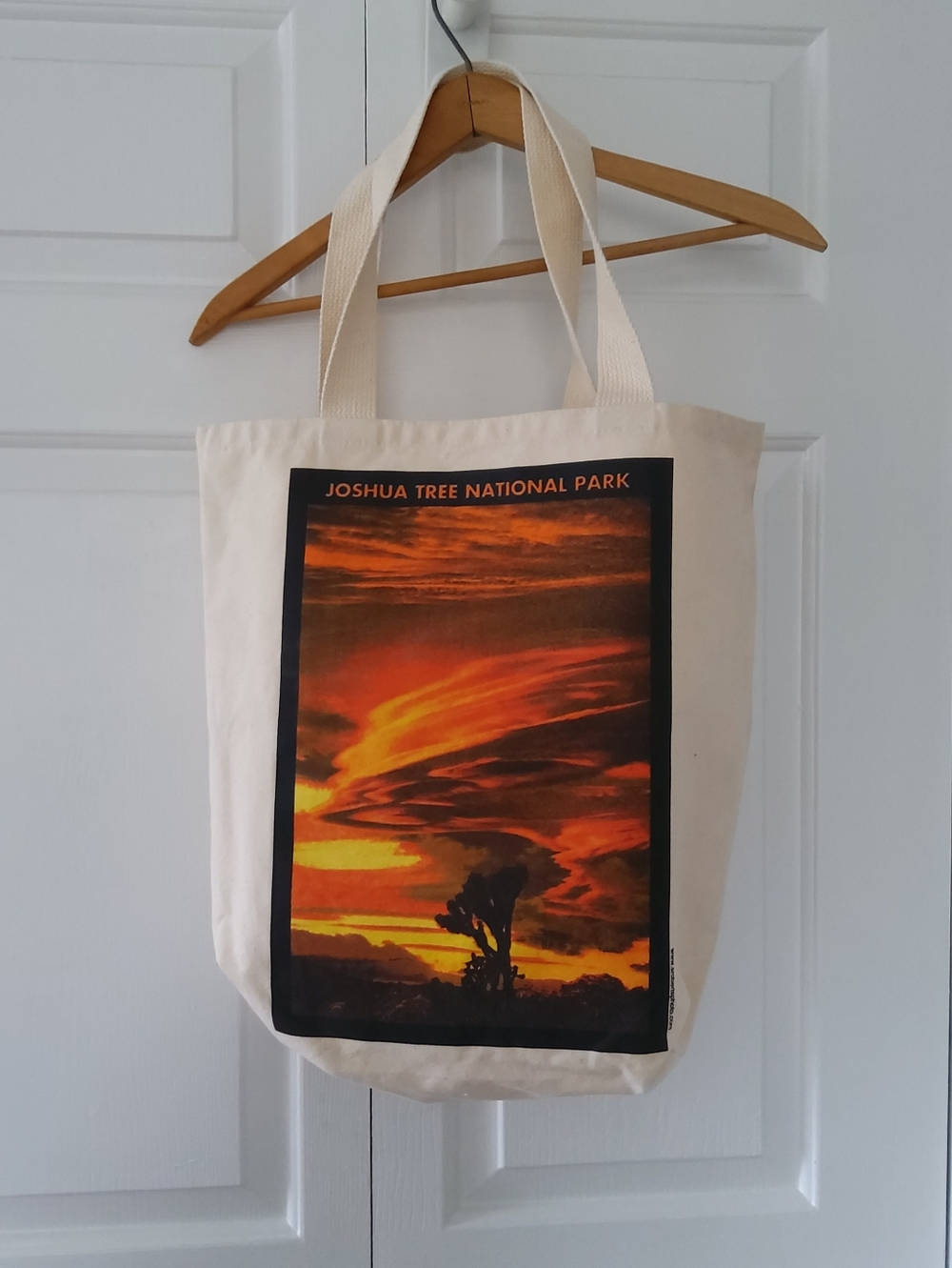 Vintage Made in USA Joshua Tree National Park Canvas Tote
